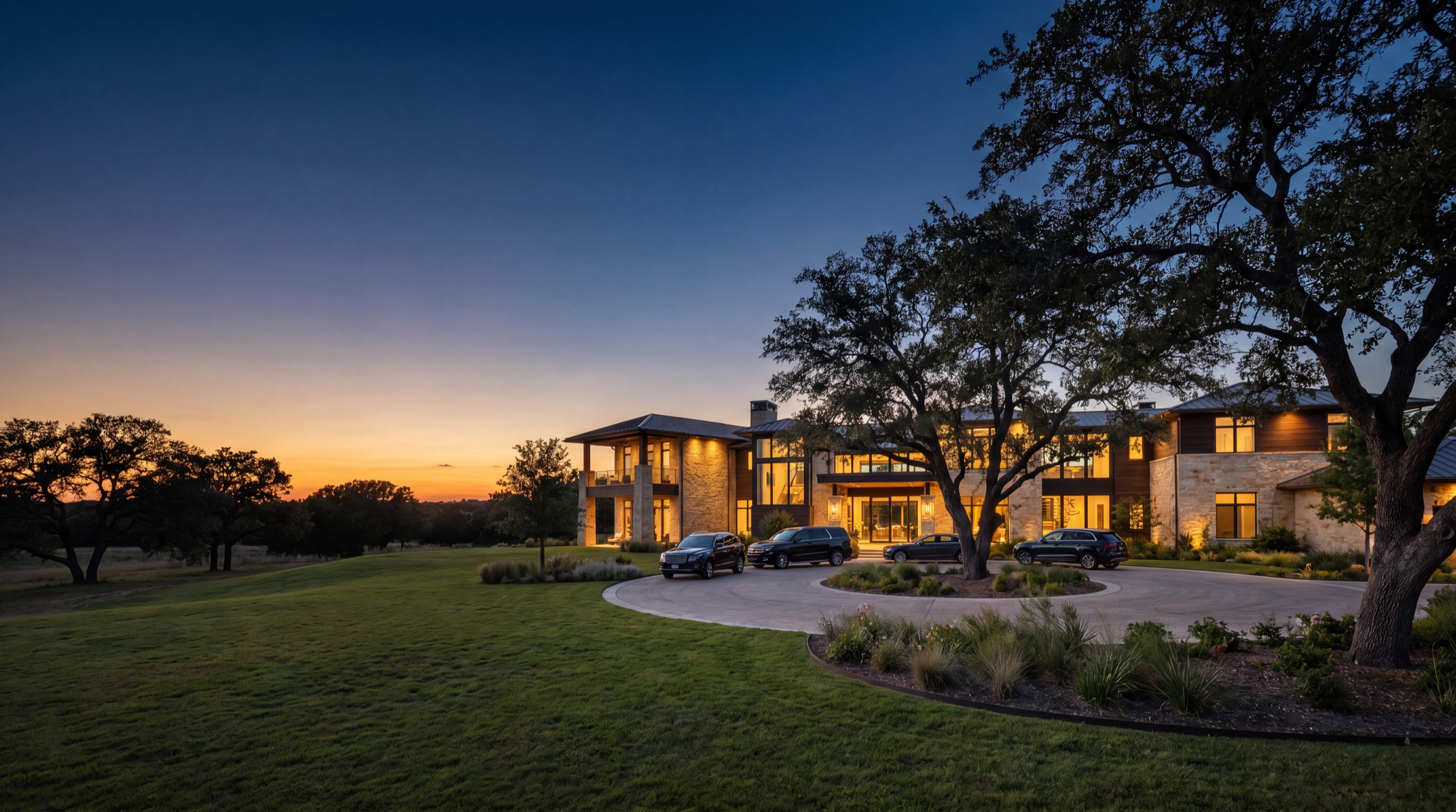 6,400 sq ft architectural estate in Westlake, Austin TX — $3,250,000
